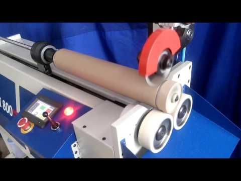 Automatic paper core cutting machine