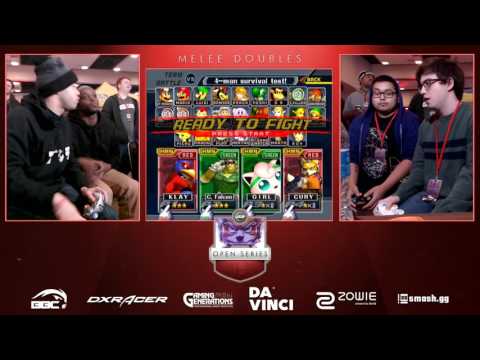 UGC Smash Open - HMW & Phil vs. GHQ | Nox & GHQ | Jacky - SSBM - Doubles, Pools