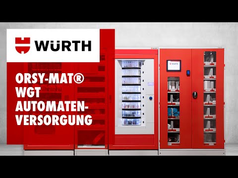 ORSY-mat® WGT - automatische Nachbestellung