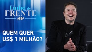 Musk promete pagar até US$ 1 milhão a eleitores de Trump