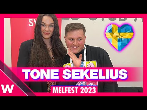 🇸🇪 Tone Sekelius "Rhythm of My Show" @ Melodifestivalen 2023 Final | INTERVIEW