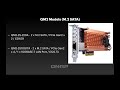 Serveris Kontroler Qnap PCIe 3.0 x8 – 4x M.2 PCIe NVMe QM2 (QM2-4P-384)
