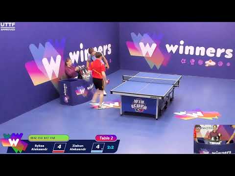 WINners CUP table 2  04.09  Syksa Aleksandr - Ziakun Aleksandr 13:00