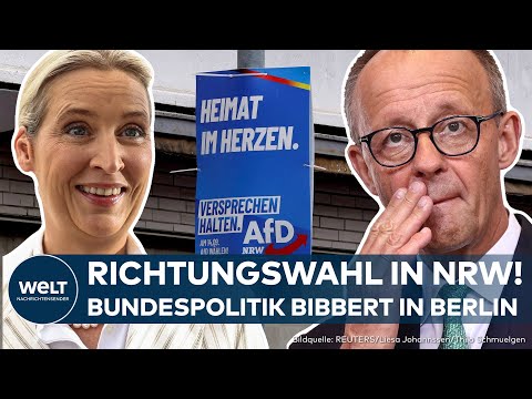 KOMMUNALWAHL IN NRW: Stimmungstest für Merz-Regierung! SPD besonders nervös! AfD auf Erfolgskurs