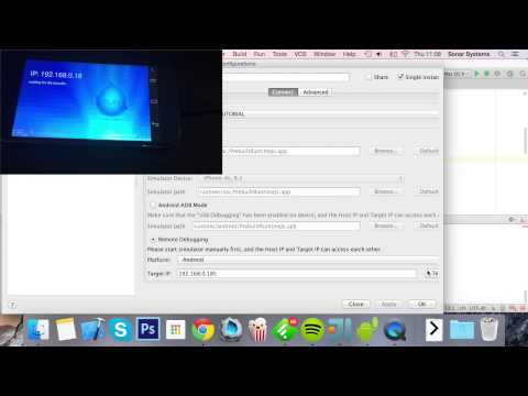 Cocos Code IDE v2 Running On An Android Device