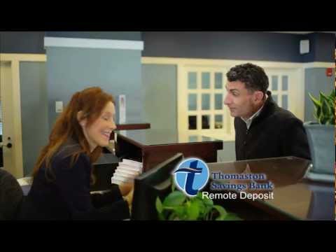 Bank commercial with live actors Thomaston Savings Bank