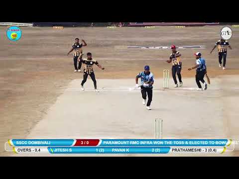 S.F 1 SSCC DOMBIVALI VS PARAMOUNT RMC INFRA MATCH AT TDPL 2022