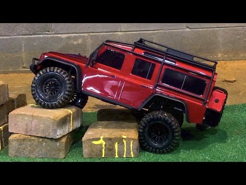 TRAXXAS TRX-4 DEFENDER IN ACTION!!!