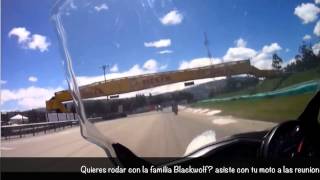 preview picture of video 'Practicas libres club Blackwolf 08-03-2015 autodromo Tocancipa (kawasaki ninja 300)'