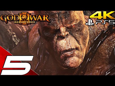God of War 3 Remastered (PS5) - Gameplay Walkthrough Part 5 - Cronos & Hera (4K 60FPS)