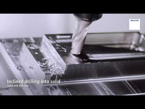 Titanium machining on 5-axis machining centre HELLER FP 6000