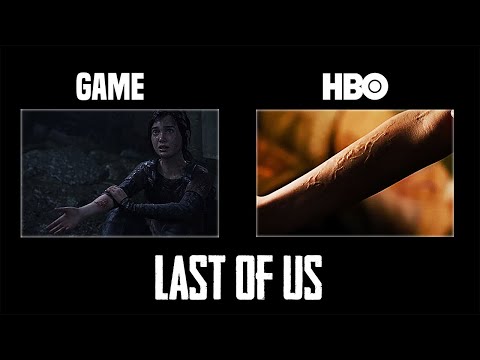 Ellie's Infected Comparison - The Last Of Us Game VS Series