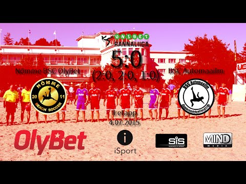 Nõmme BSC OlyBet - BSC Automaailm 5:0 | RannaLiiga 2015