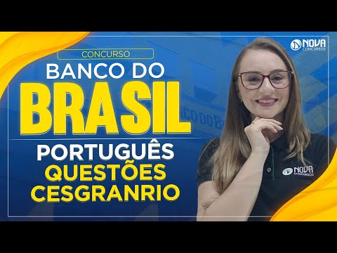 Concurso Banco do Brasil: Questões de Português Cesgranrio