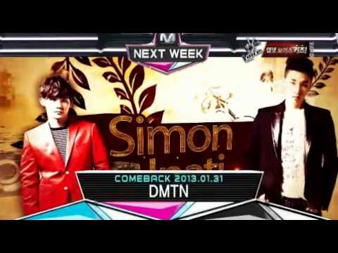 130124 DMTN comeback next week