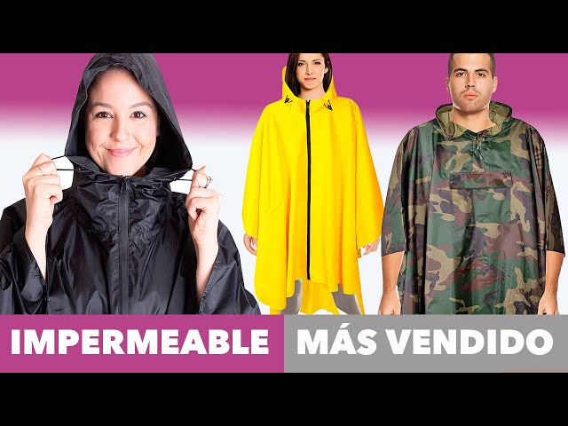 Vídeo relacionado con Relaxdays Set de 10 Chubasqueros, Capa Lluvia Capucha, Poncho Impermeable Desechable, Hombre y Mujer, PE, Verde