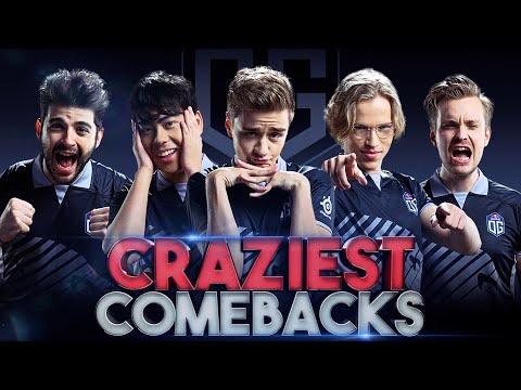 OG's CRAZIEST COMEBACKS AND MOST UNEXPECTED WINS in Dota 2 History - Vol 01