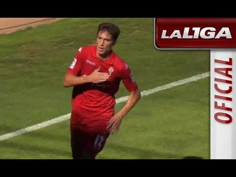 Gol de Scepovic (1-1) en el SD Ponferradina - Sporting de Gijón - HD