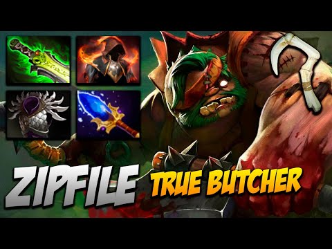 Zip File Pudge Super Butcher - Dota 2 Pro Gameplay [Watch & Learn]