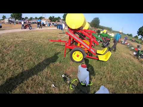 horse progress days 2021 looking at demonstration equipment and small garden tillage