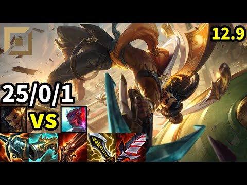 Akshan Top vs Yone - EUW Master | Patch 12.9