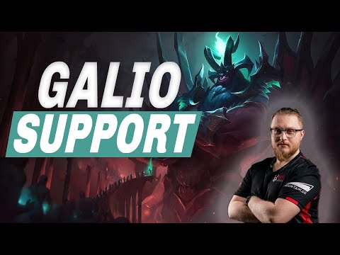 GALIO - OP Support w każdej dywizji. PORADNIK! | Jactroll uczy