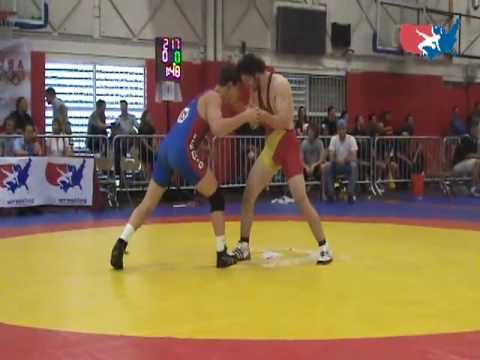 FILA JR Greco-Roman 74kg - Kalvin York vs. Pierce Harger