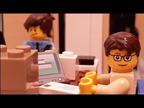 Lego Dwight Time Thief - The Office