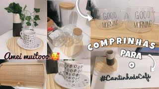 COMPRINHAS PARA O CANTINHO DO CAF NOVO  - Muita coisa linda e utilidades!  | Lu Sirqueira