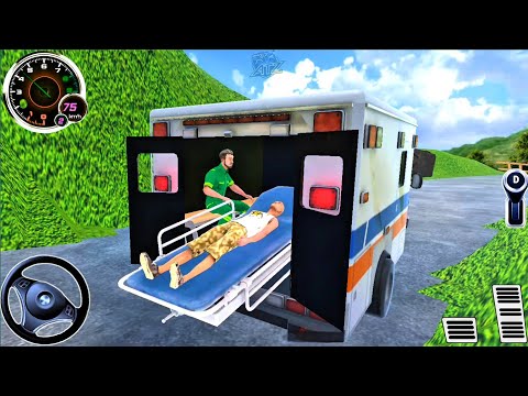 Ambulance Rescue Simulator - Offroad Van Emergency Helicopter Flying Drive 3D - Android Gameplay