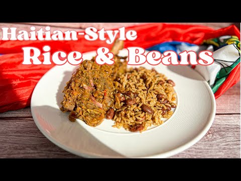 A Perfect Haitian-style Rice and Beans in Just 15 Minutes! 🍚 The best "Diri Kole ak pwa" Recipe