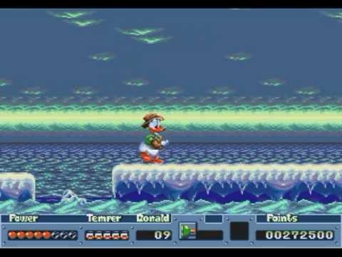 Quackshot : Starring Donald Duck (Sega Mega Drive) #9 - Back to South Pole