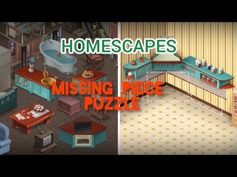 Homescapes New Update/ Mini Games Puzzle