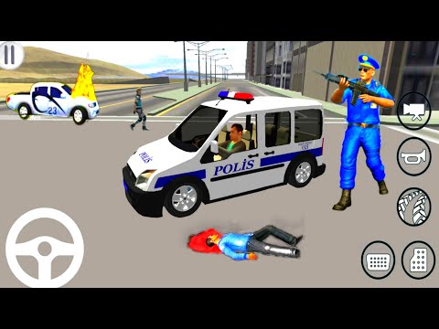 ford transit connect police van driving simulator -  android gameplay