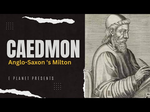 Caedmon Anglo Saxon's Milton.