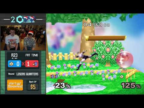 R23 vs Fat Tino – 20OxOXmas 2 – Losers Quarters