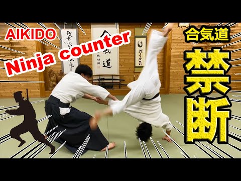 Is he a Ninja? Amazing! Aikido special counter techniques