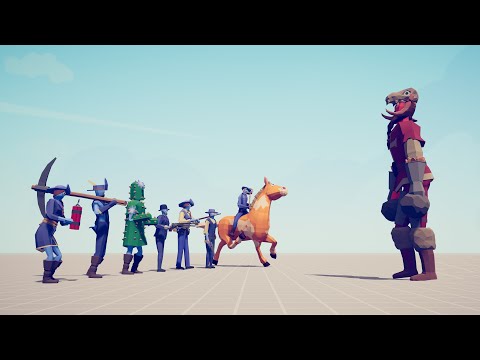 MONTE DOMINUS vs EVERY FACTION - Totally Accurate Battle Simulator TABS