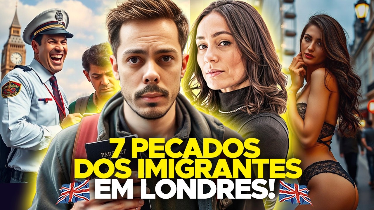 7 PECADOS que a MAIORIA dos imigrantes COMETEM aqui em LONDRES!