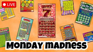 MONDAY MADNESS 🍀 SCRATCH OFF LOTTERY TICKETS FROM MULTIPLE STATES
