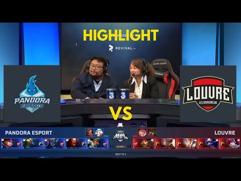 Highlight Pandora eSports vs Louvre MPL Regular Season Week 4
