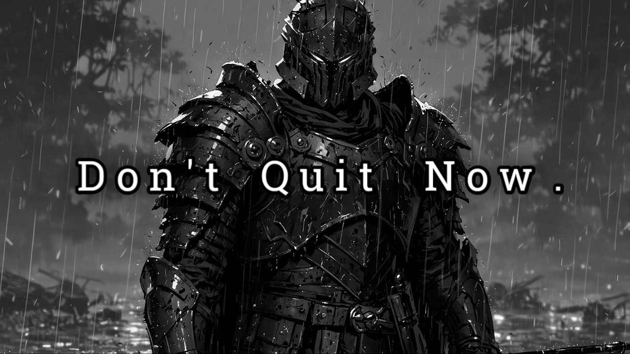 You Have Come Too Far to Quit in the Process