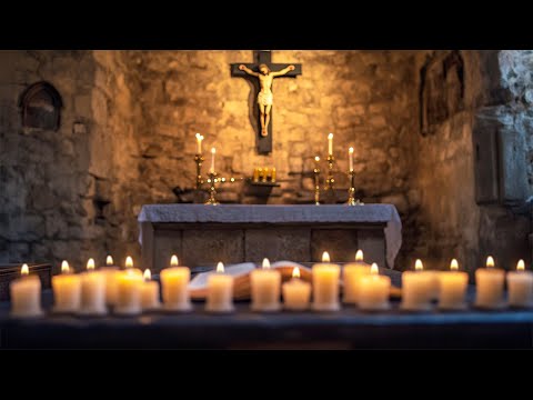 Gregorian Chants Honor and Praise God | Holy Mass of Prayer God in the Catholic monastery