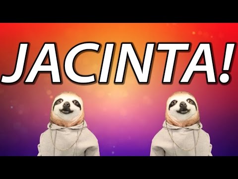 HAPPY BIRTHDAY JACINTA! - SLOTH HAPPY BIRTHDAY RAP