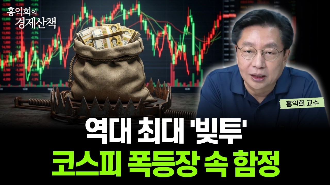 "역대급 빚투 열풍" 주식투자 할 때 '이것' 모르면 당합니다 | 홍익희 교수