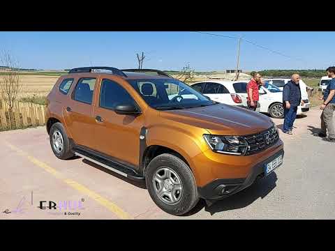 Боковые пороги DURU (2 шт, алюминий) Video 3