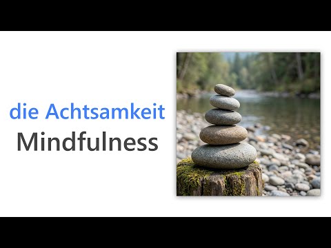 60 German Words for Mindfulness | B1 German Vocabulary