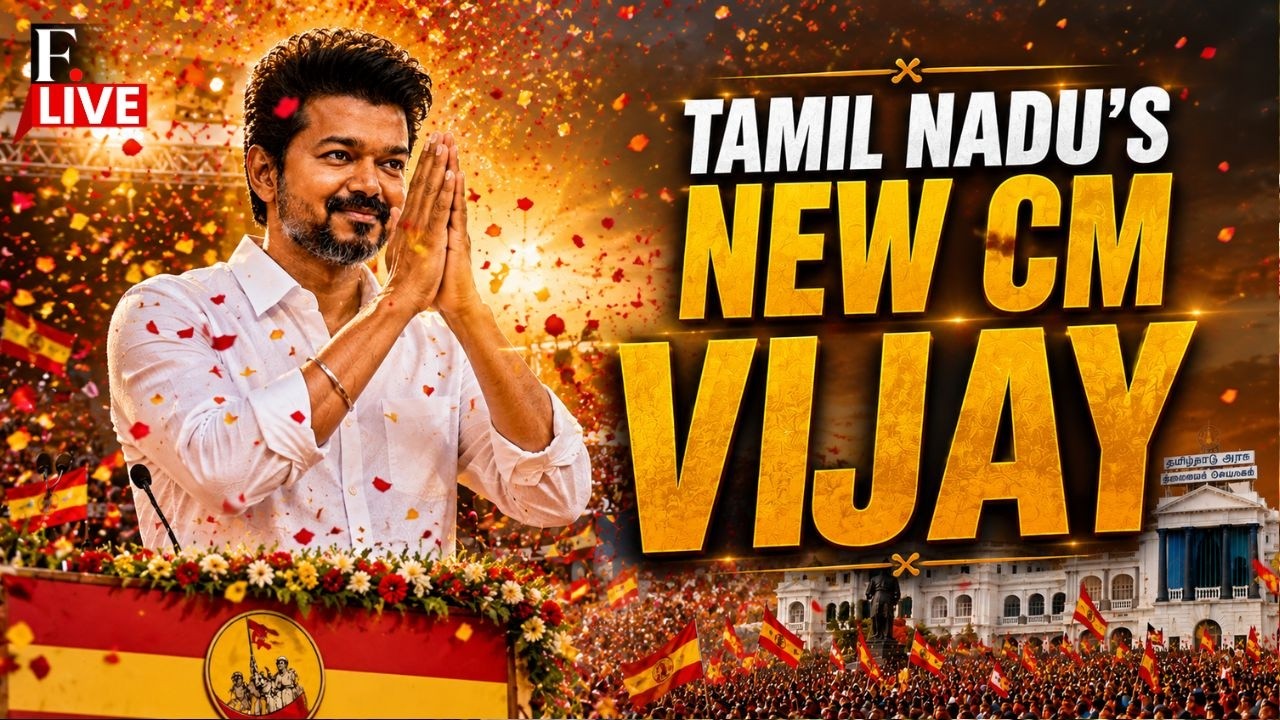TVK Vijay Swearing In | Tamil Nadu's Chief Minister Oath Taking Ceremony LIVE