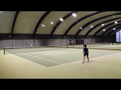 We love Tennis . U10 Finale Gnjidic Calvin 9 gegen Gnjidic Jou 8