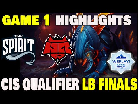 TEAM SPIRIT VS HELLRAISERS GAME 1 Bukovel Minor CIS Qualifier Lower Bracket Finals